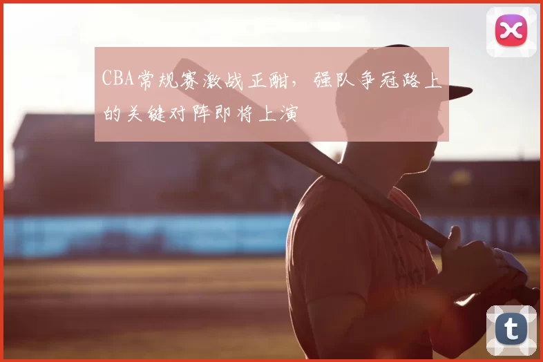 CBA常规赛激战正酣,强队争冠路上的关键对阵即将上演
