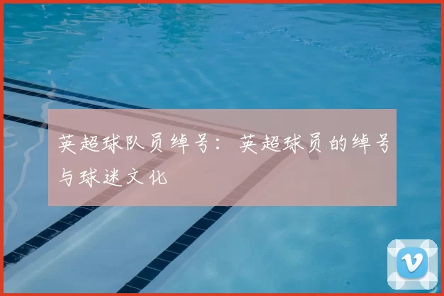 英超球队员绰号:英超球员的绰号与球迷文化