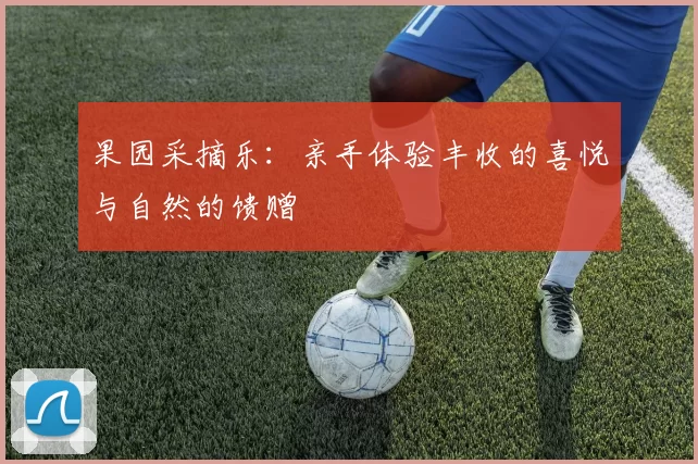 果园采摘乐:亲手体验丰收的喜悦与自然的馈赠