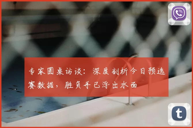 专家圆桌访谈:深度剖析今日预选赛数据,胜负手已浮出水面